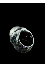 Marni crushed opal w skull opal ring