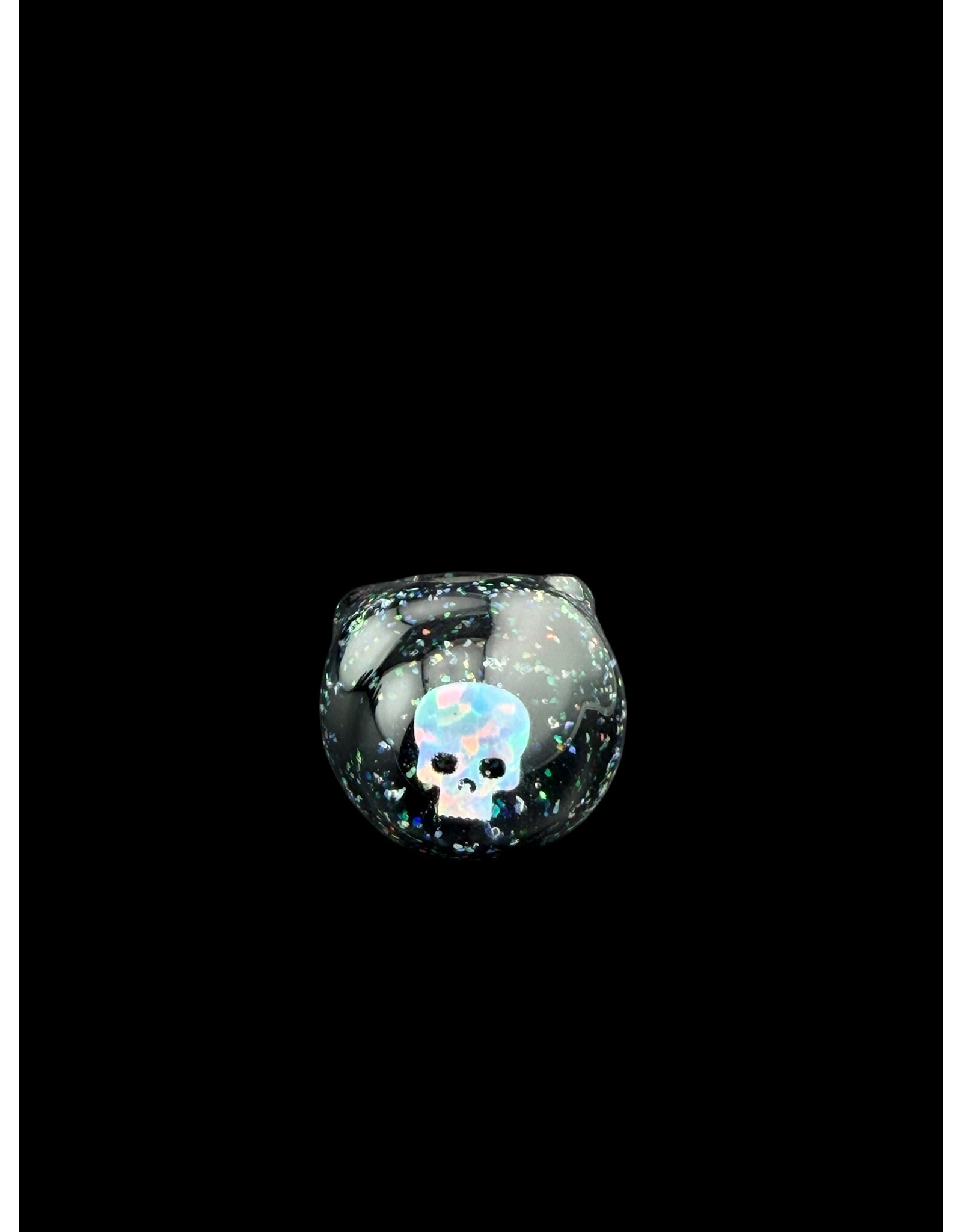 Marni crushed opal w skull opal ring