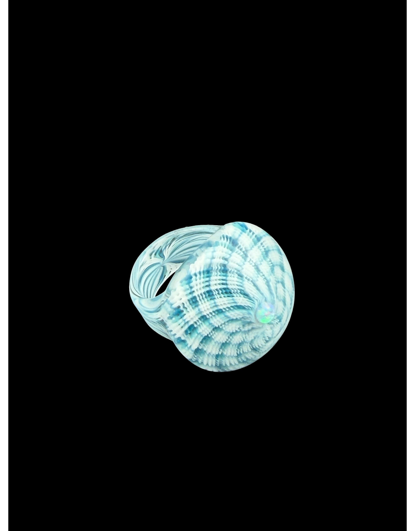 Marni Fillacello w/ opal white/teal ring