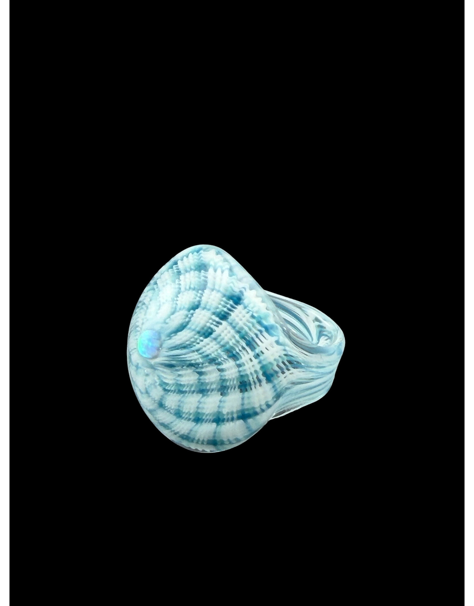 Marni Fillacello w/ opal white/teal ring