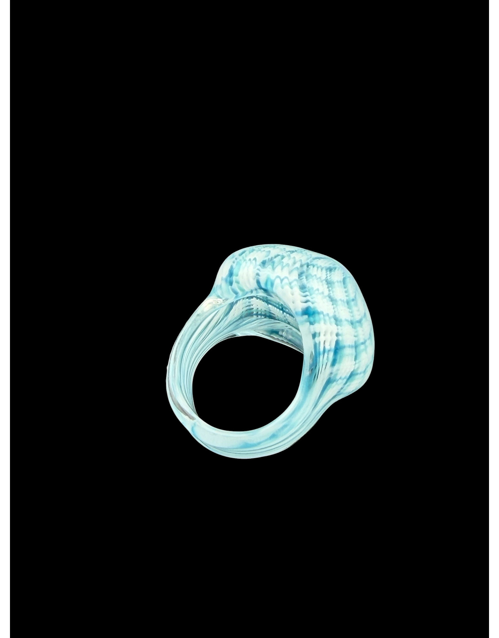 Marni Fillacello w/ opal white/teal ring