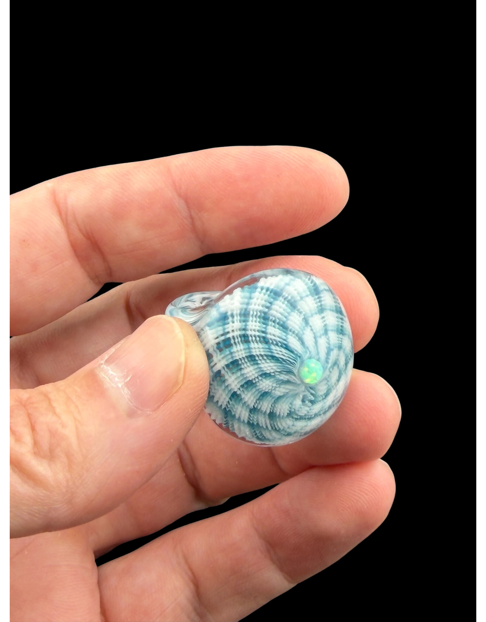 Marni Fillacello w/ opal white/teal ring