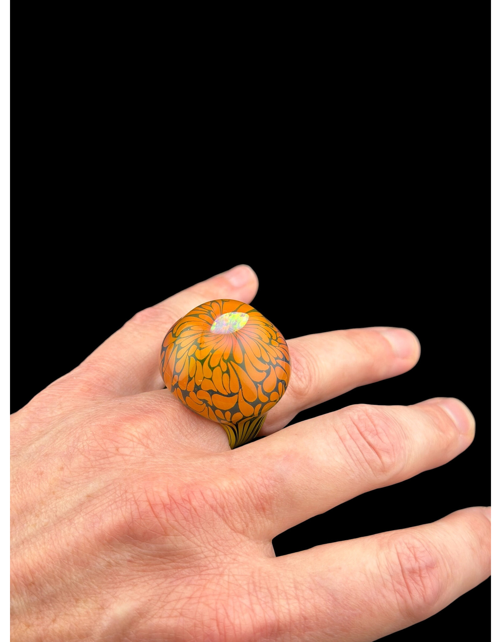 Marni  x Devadita orange w/ opal ring
