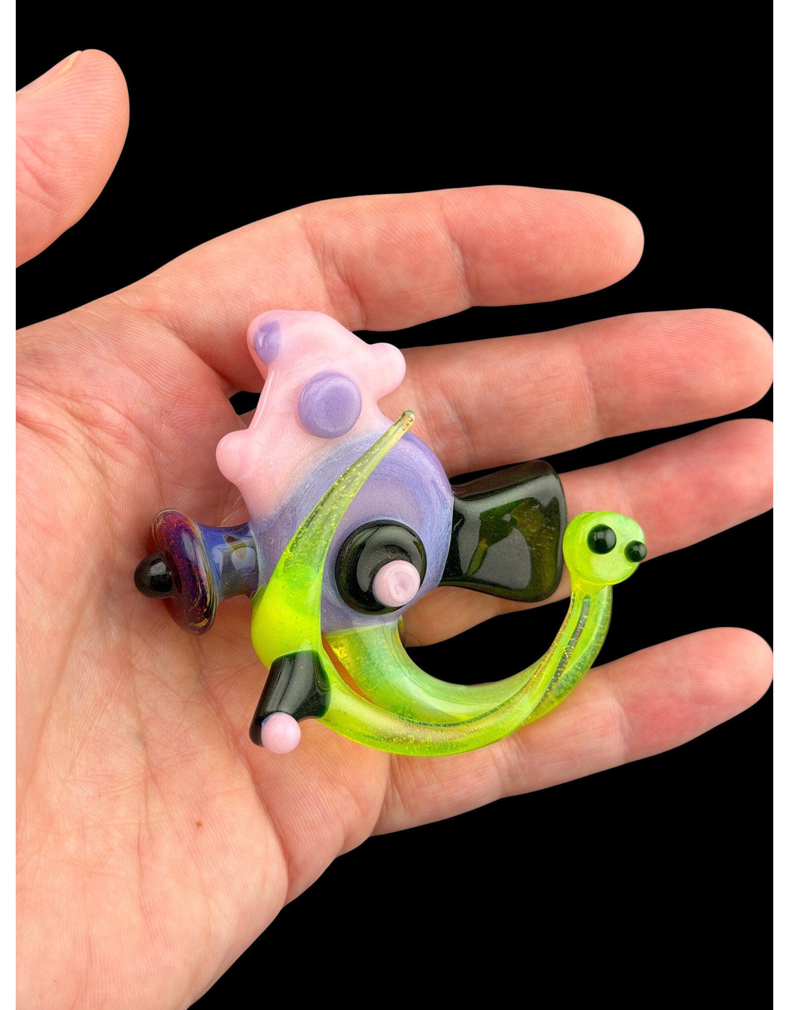 Dc Colton Glass Abstract Pendant