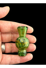 mothership glass Mothership Green Starbrood Spinner Bubble Cap