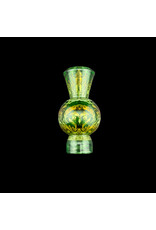 mothership glass Mothership Green Starbrood Spinner Bubble Cap