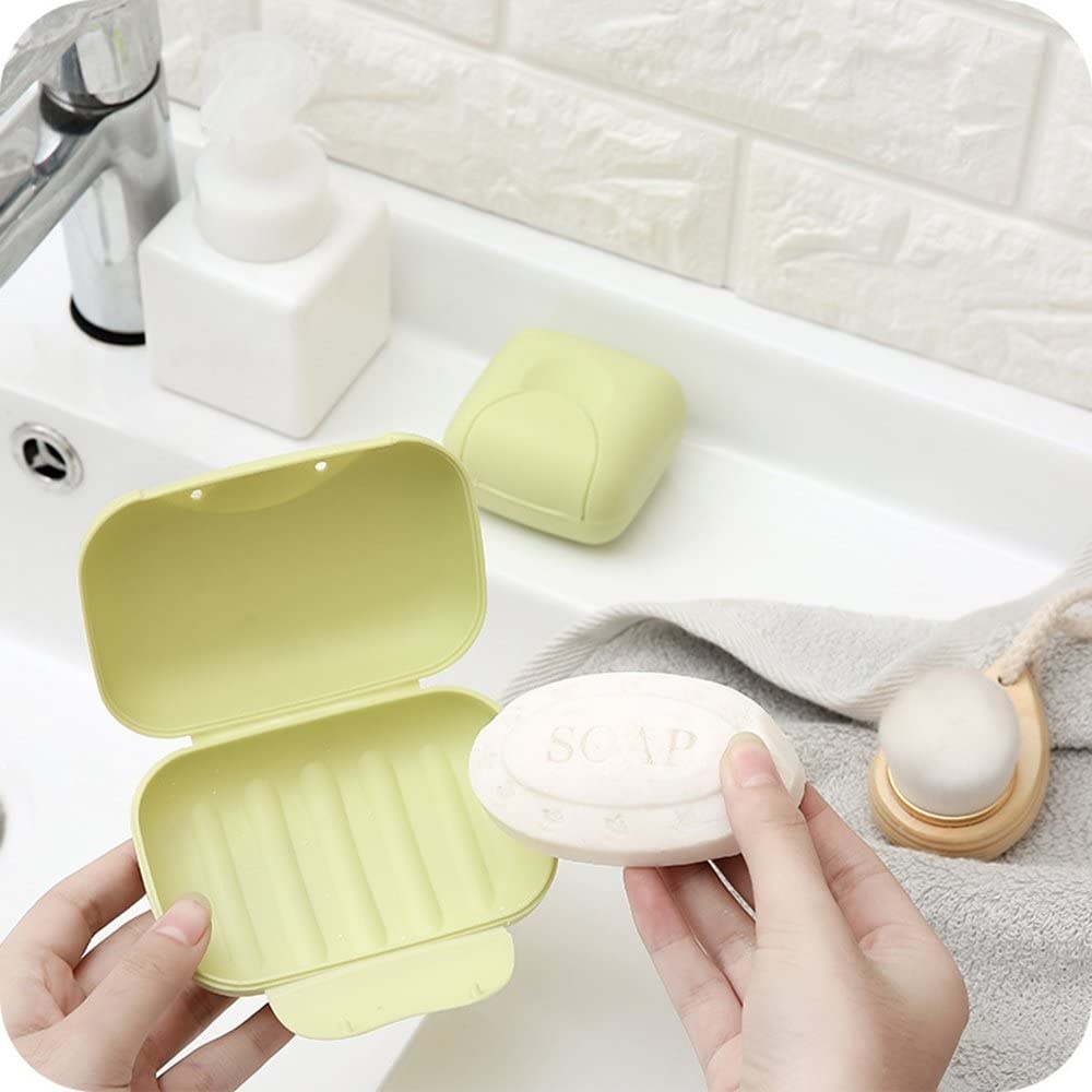 Square Travel Container with Soap