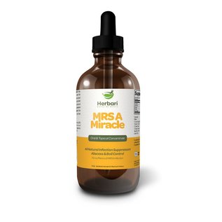 Herbari Herbari, Kosher  MRSA Miracle - (Anti Mrse) 8 Fl. oz (235 ml)