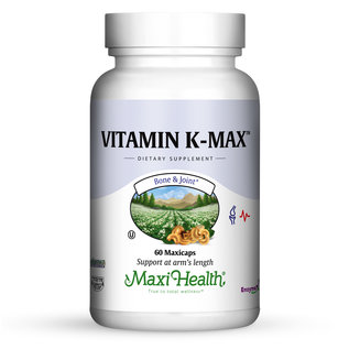Maxi Health Research Maxi Health, Kosher Vitamin K-Max (Vitamin K2) - 60 Vegetarian Capsules