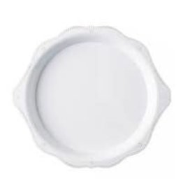 Juliska Berry & Thread Whitewash Melamine 17" Handled Platter