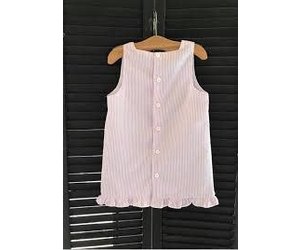 pink seersucker dress