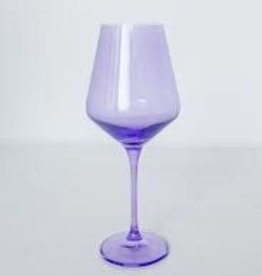 Estelle Colored Glassware Estelle Colored Wine Glass - Lavender