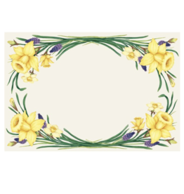 Hester & Cook Daffodil Placemat - 24 Sheets