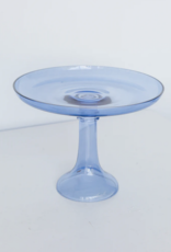 Estelle Colored Glassware Estelle Colored Cake Stand - Cobalt Blue