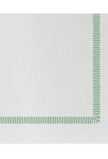 Vietri Papersoft Cocktail Napkin with Green Fringe