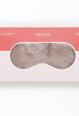 Mer Sea Faux Fur Weighted Eye Pillow - Oatmeal