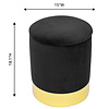 Pri Black Storage Ottoman