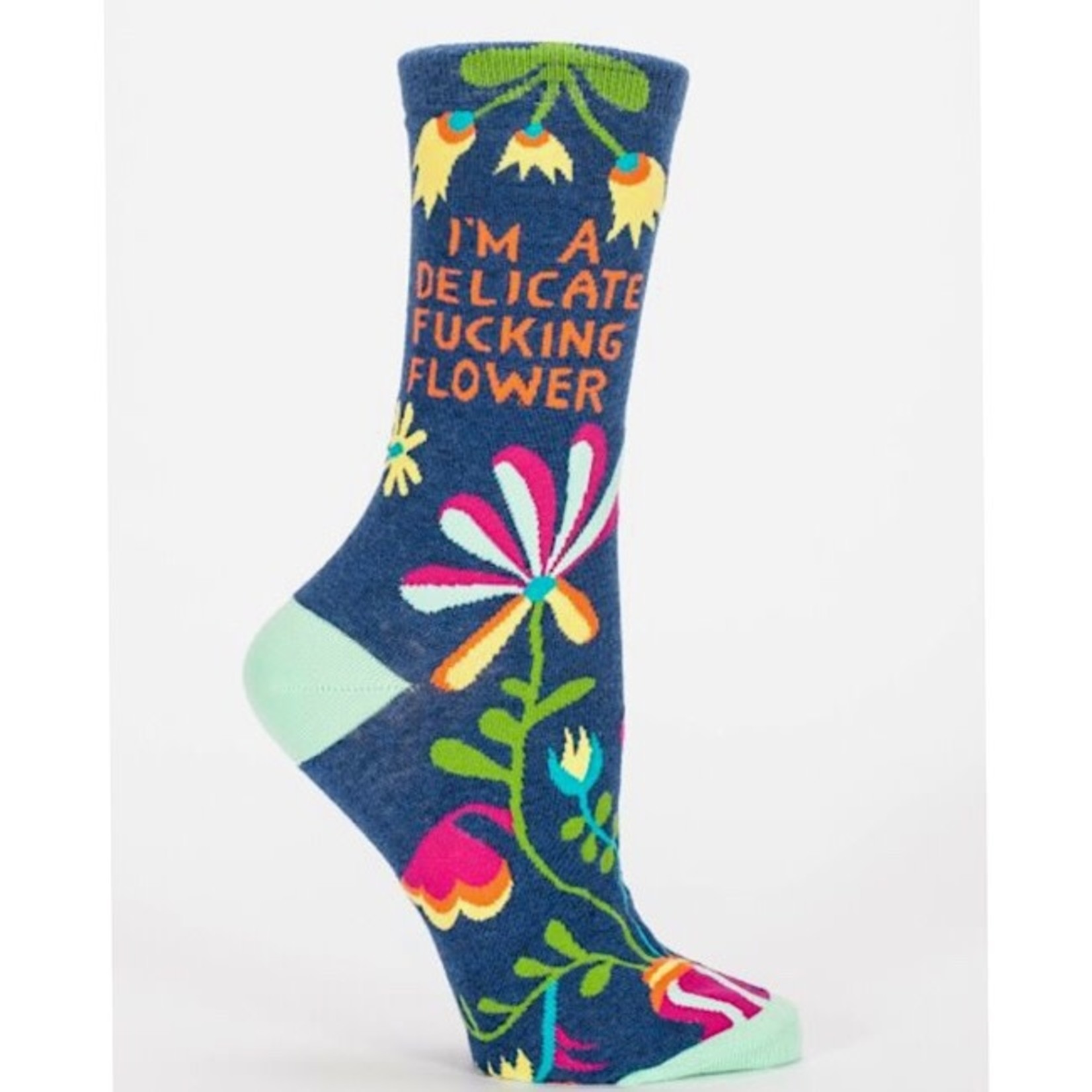Socks (Womens) - Delicate Fucking Flower