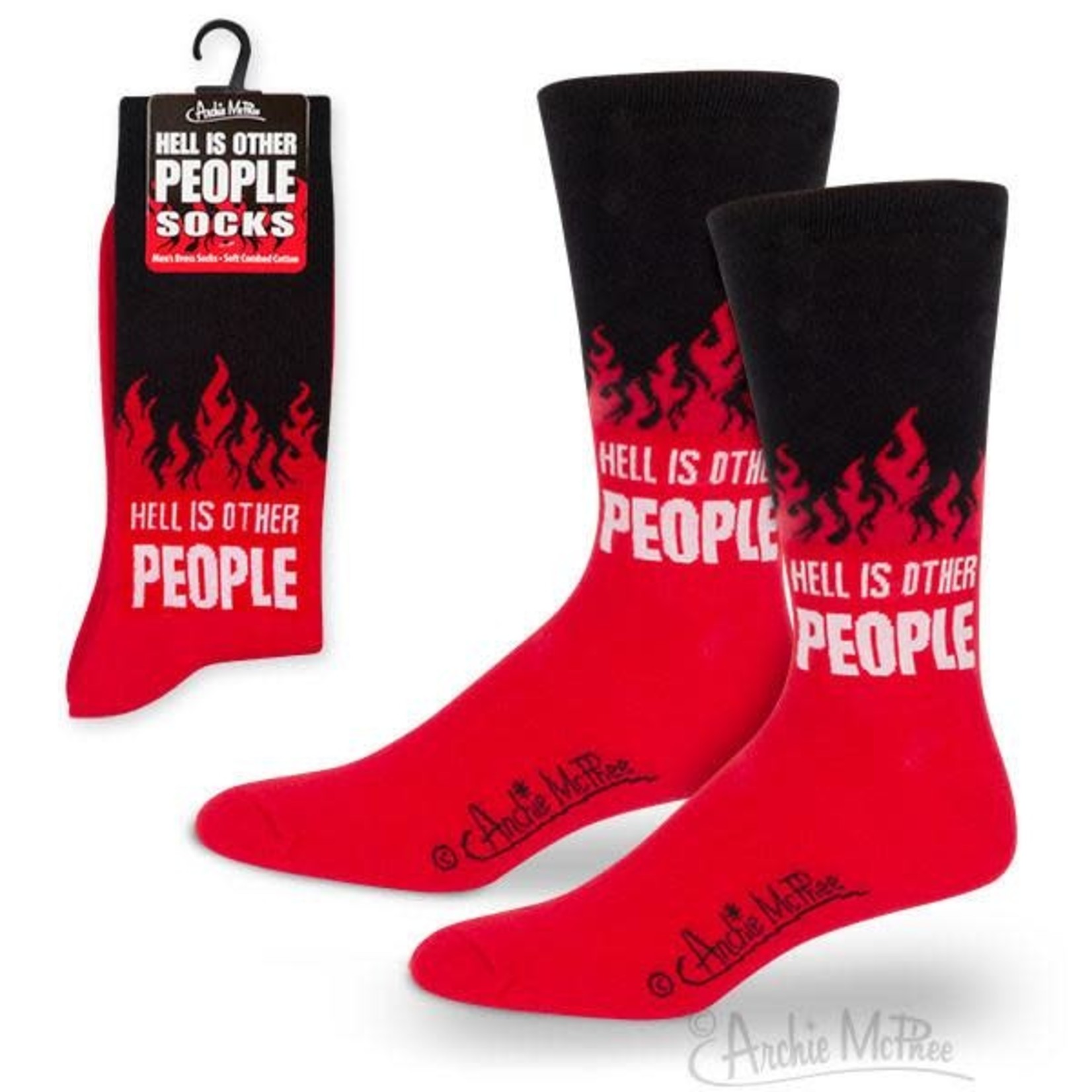 Socks (Mens)  - Hell Is Other People