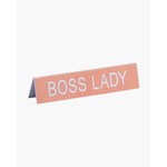 Sign (Desk) - Boss Lady
