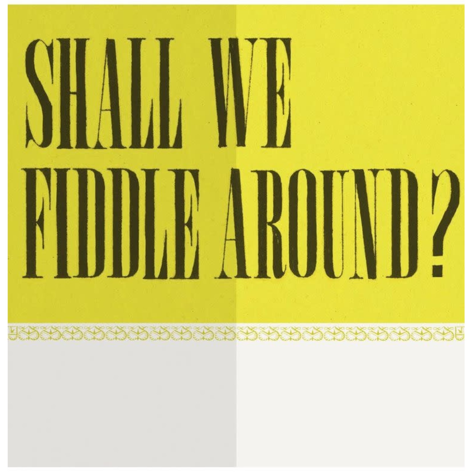 Card (Mini) - Shall We Fiddle Around