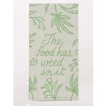 Dish Towel (Premium) - The Food Has Weed In It
