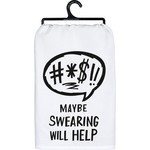 Dish Towel - Maybe Swearing Will Help