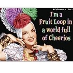 Magnet - I’m A Fruit Loop In A World Of Cheerios