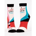 Socks (Womens) (Ankle) - I Already Knew That