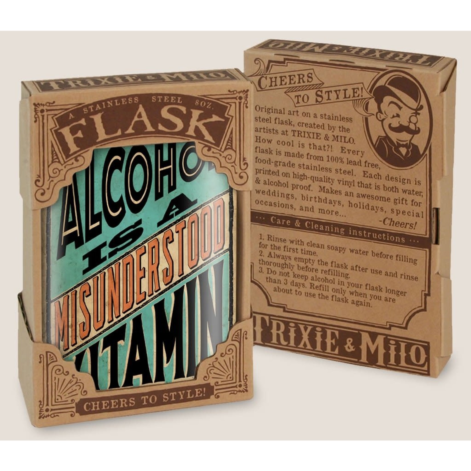 Flask - Alcohol Is A Misunderstood Vitamin