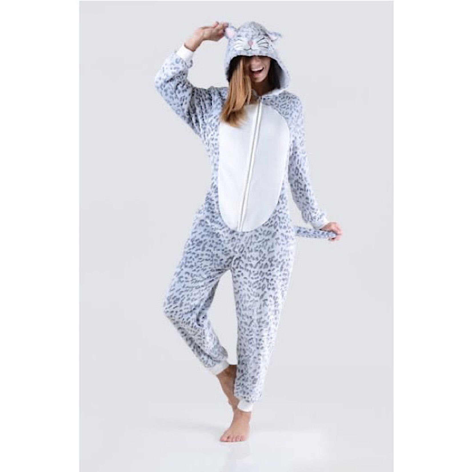 Adult Onesie - Leopard Cat - Bad Annies