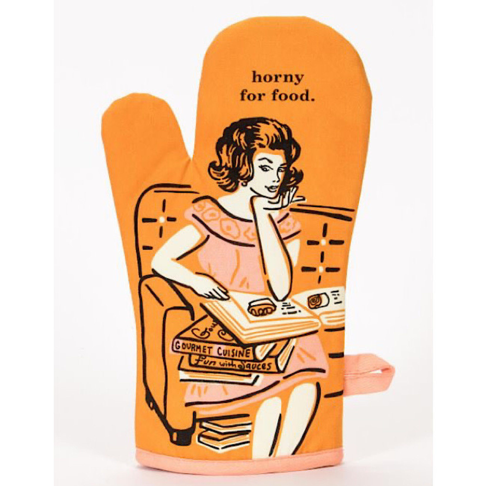 Oven Mitt - Horny For Food