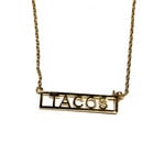 Necklace - Tacos (Gold)