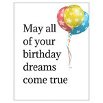 Bad Annie’s Card #016 - May All Of Your Birthday Dreams Come True INSIDE: Except That One About Kool-aid Man. I Hope That One Stays Buried In The Depths Of Hell Where It Belongs