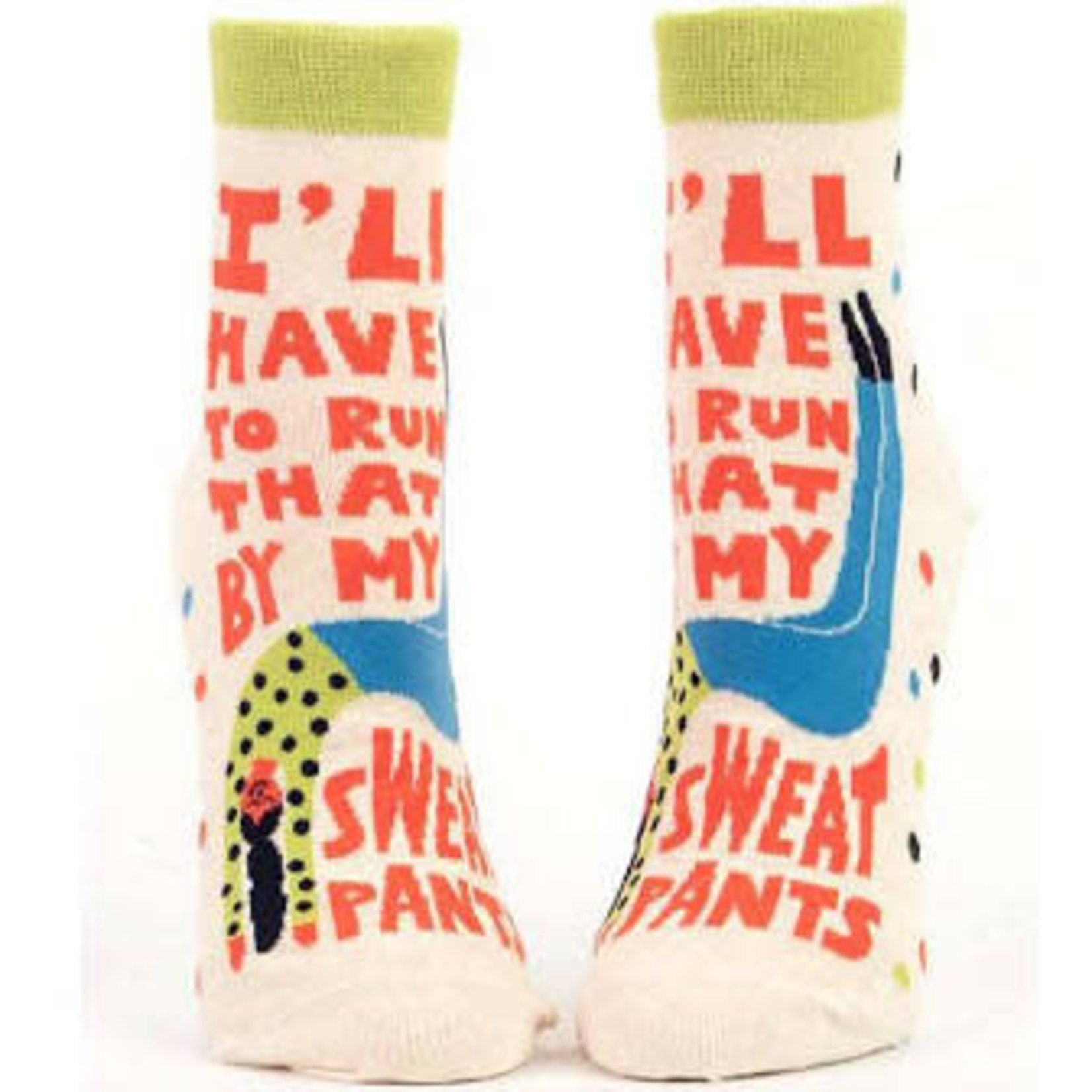 Socks (Womens) (Ankle) - I'll Have To Run That By My Sweatpants