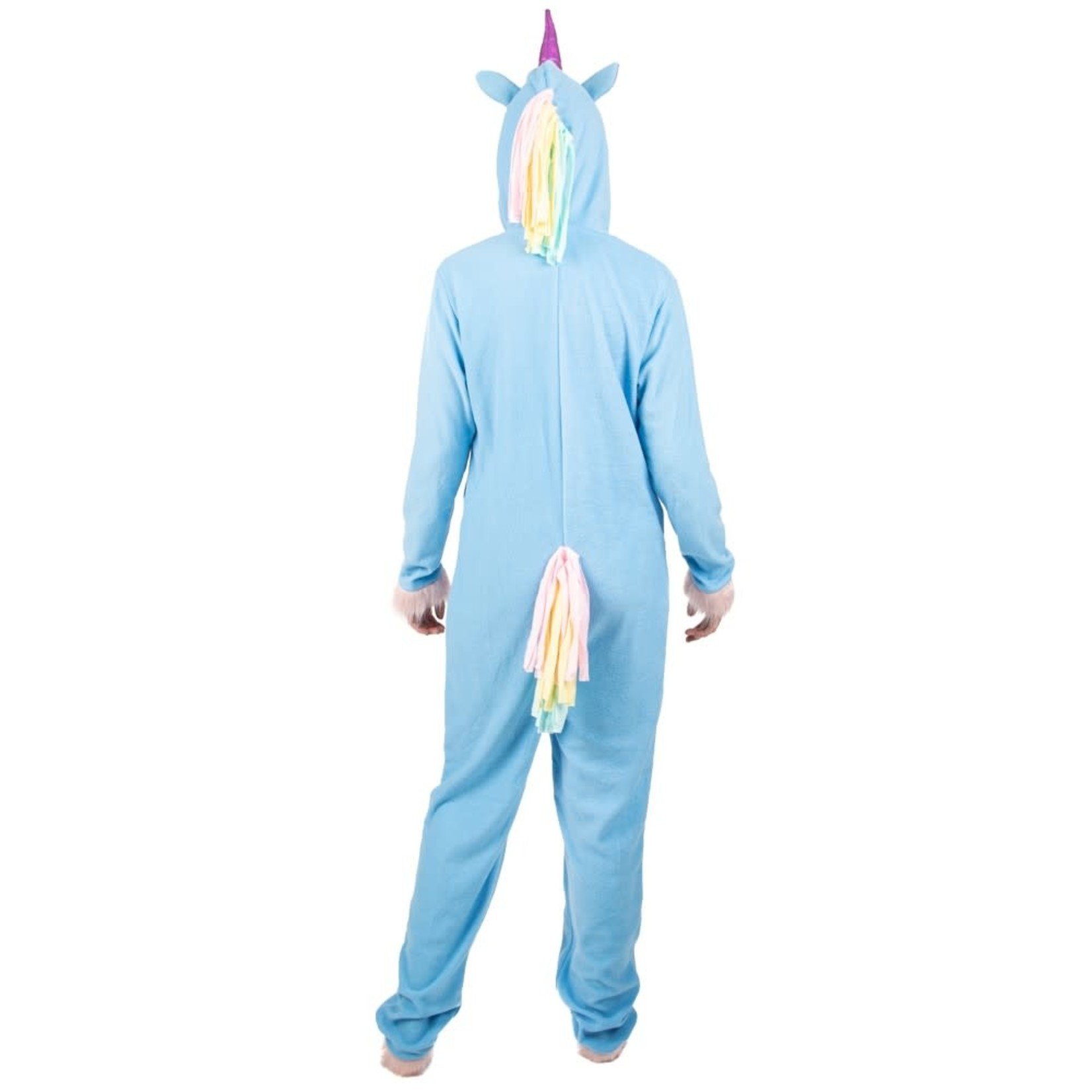 Onesie (Adult) Blue Unicorn - XL