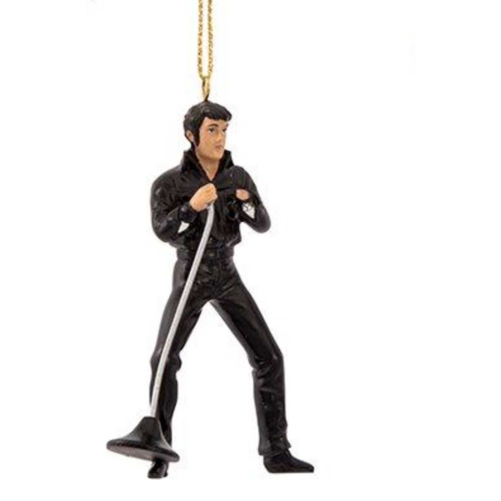 Ornament - Elvis - 2.5 inch Black Outfit