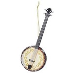 Ornament - Glass Banjo