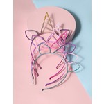 Headband - Unicorn Ear And Horn (Various Colors)