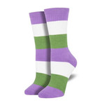 Socks (Larger sizes) - Genderqueer Pride