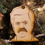 Ornament - Ron Swanson (Parks And Rec)
