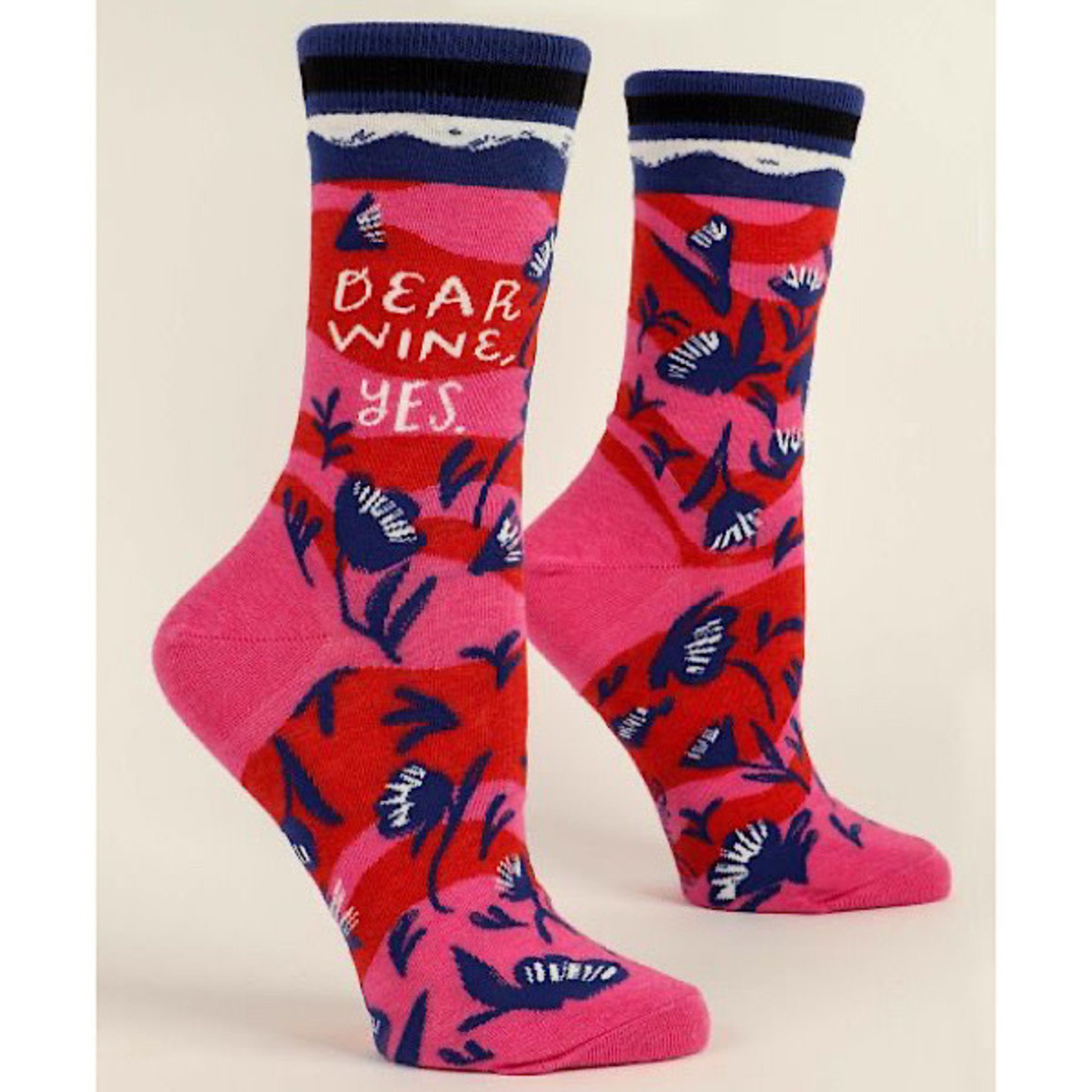 Socks (Womens) - Dear Wine, Yes