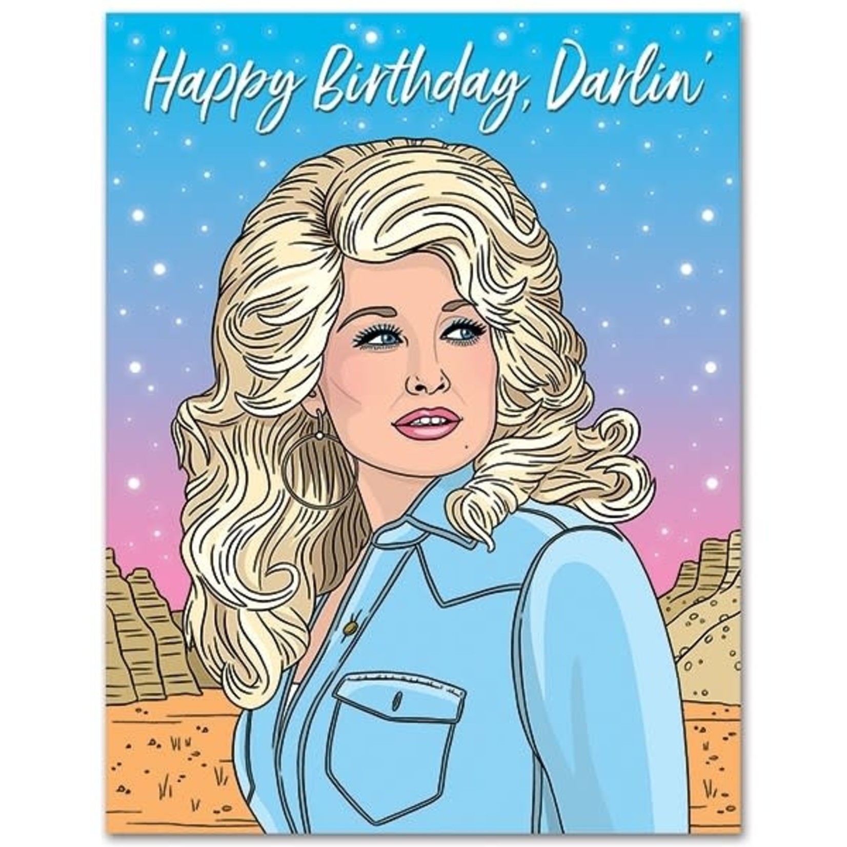 Card - Happy Birthday Darlin (Dolly Parton)