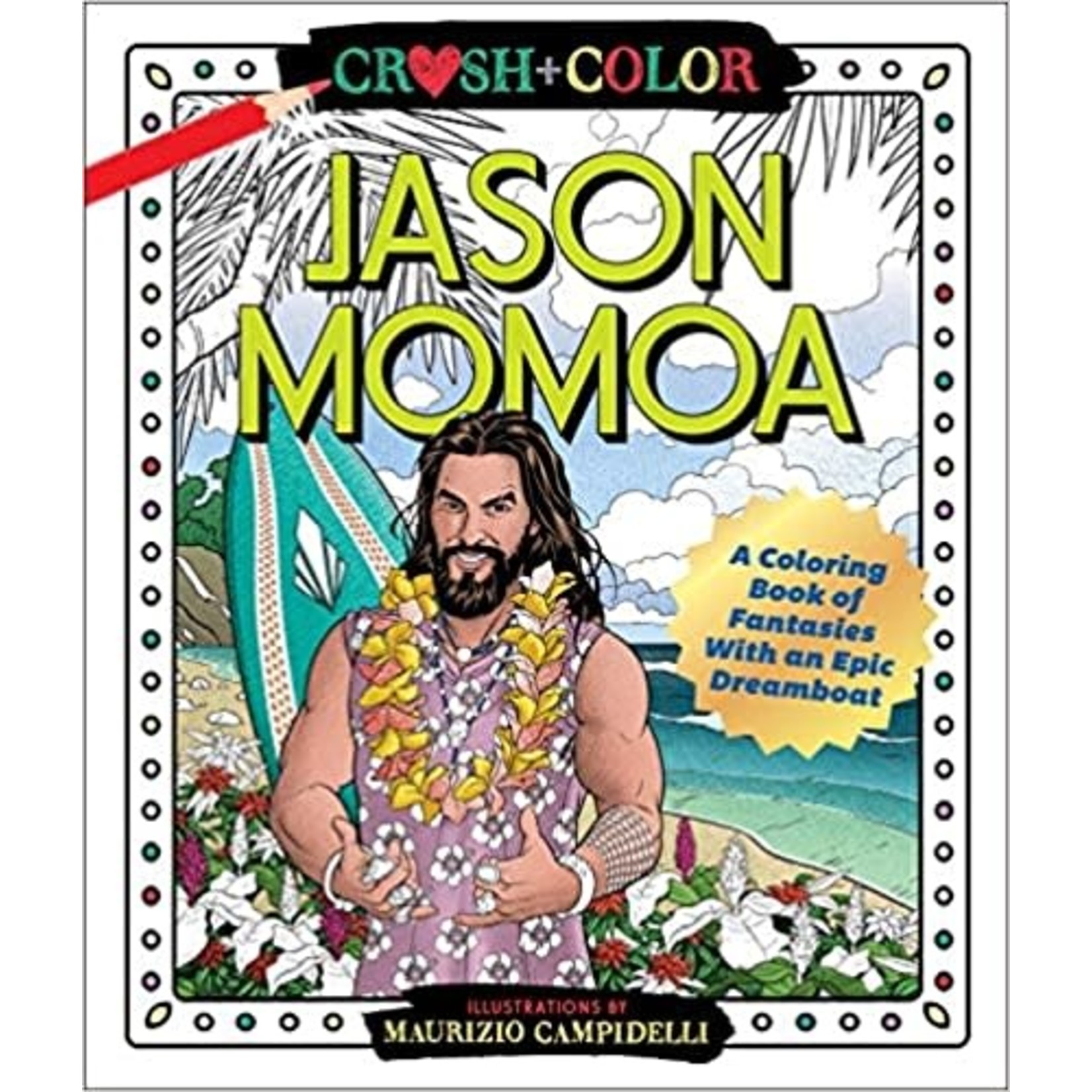 Coloring Book - Jason Momoa