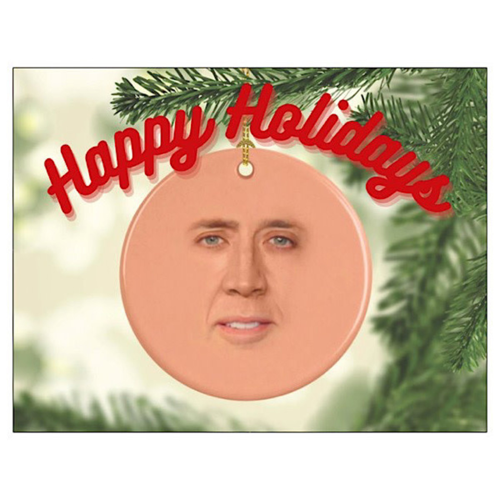 Bad Annie’s Card (Holiday)(10 Pack) - Happy Holidays (Nicolas Cage)