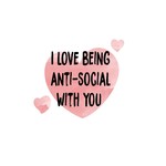 Card - I Love Being Antisocial With You
