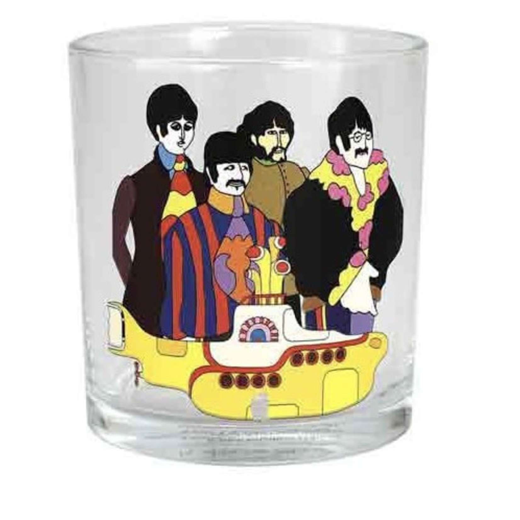 Rocks Glass - Yellow Submarine (The Beatles)