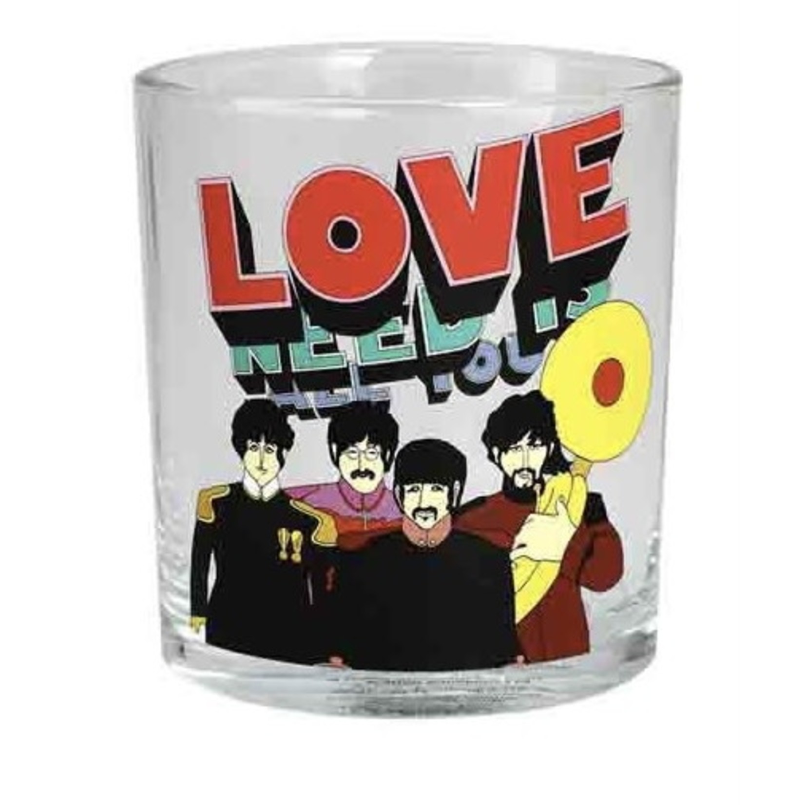 Rocks Glass - All You Need Is Love (The Beatles)