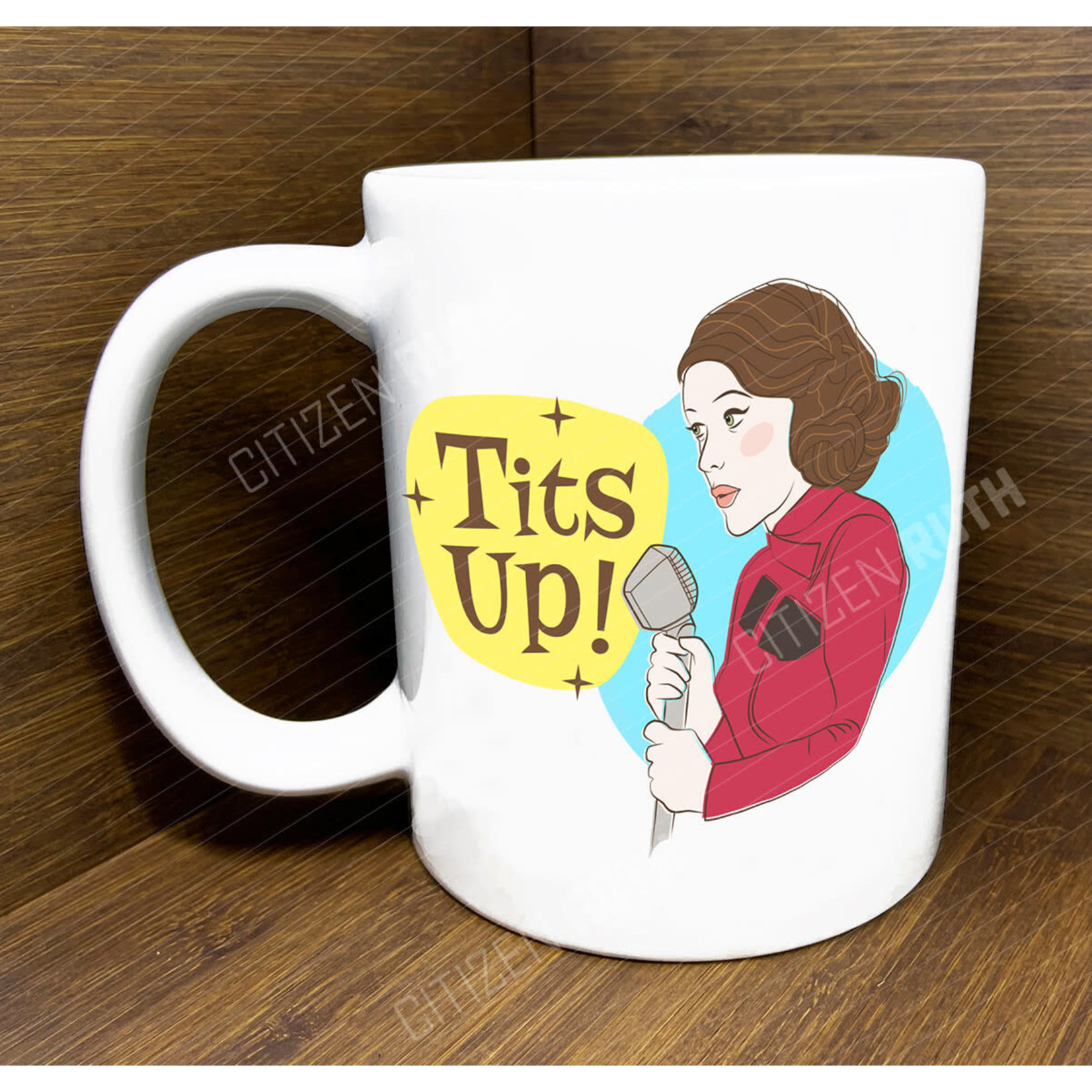 Mug - Tits Up! (Mrs. Maisel)