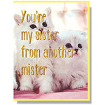 Card - Sister From Another Mister